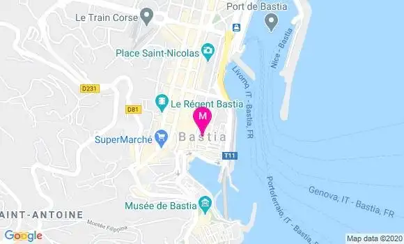 Localisation Dr Yann Bertagna