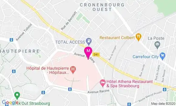 Localisation Dr Marlene Voisinet Sagot