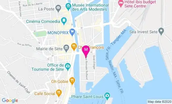 Localisation Dr Marcel Acquaviva