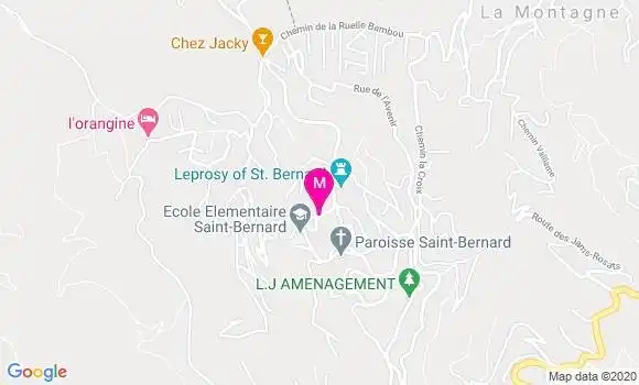 Localisation Dr Sandrine Bordier