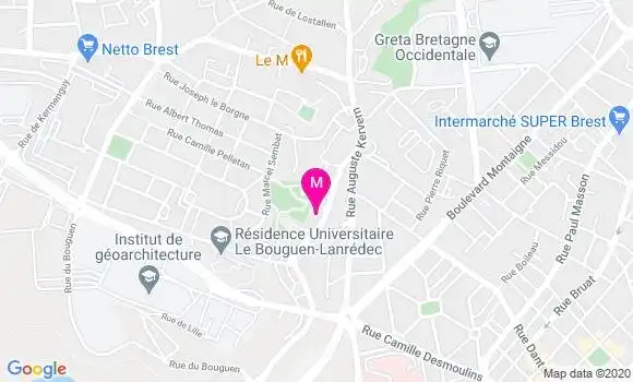 Localisation Dr Sandra Ledan