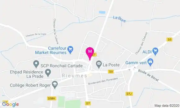 Localisation Dr Claudie Tissot