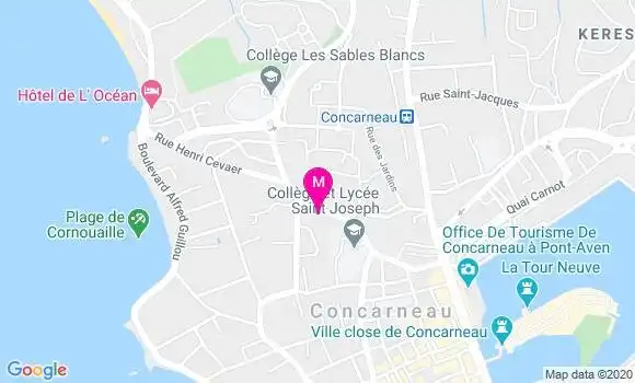 Localisation Dr Fabrice Fouchard
