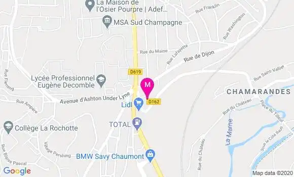 Localisation Dr Thierry Geuze