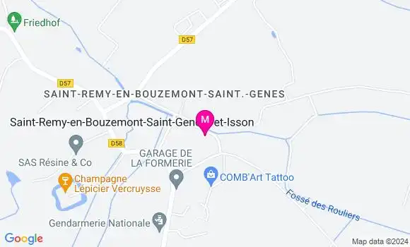 Localisation Dr Benjamin Ravillion