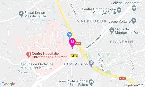 Localisation Dr Thierry Chevallier