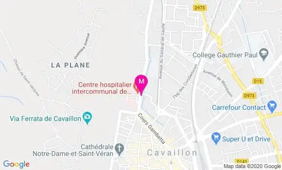 Localisation Dr Serge Busca