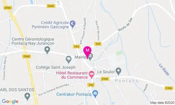 Localisation Dr Nicolas Maston
