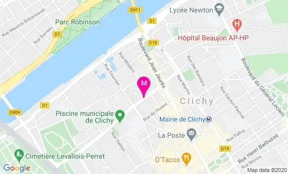 Localisation Dr Elsa Schwartz Orduz