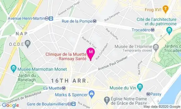 Localisation Dr Alexandre Peres