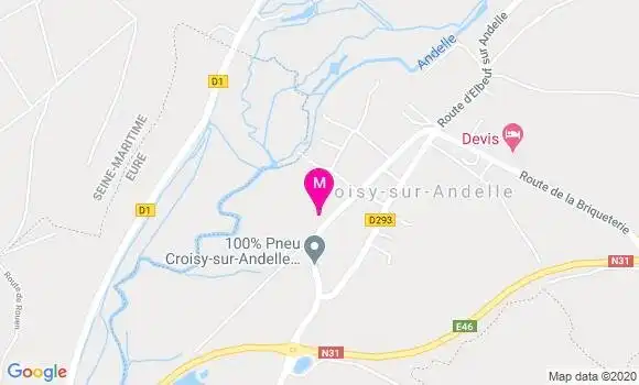 Localisation Dr Cecile Houlet