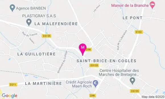 Localisation Dr Delphine Loquin
