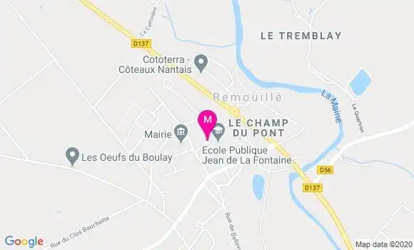 Localisation Dr Stephanie Cordellier