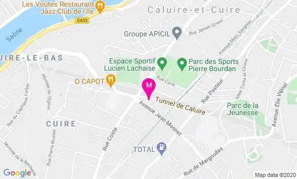 Localisation Dr Franck Thomas