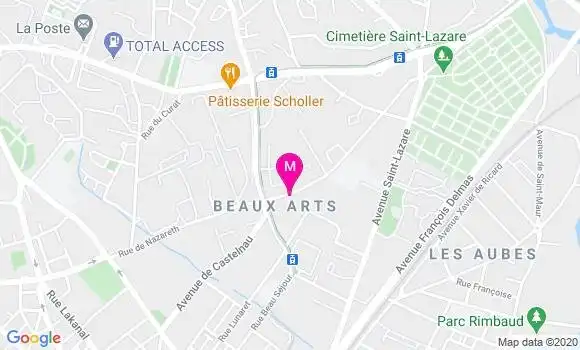 Localisation Dr Celine Orliac