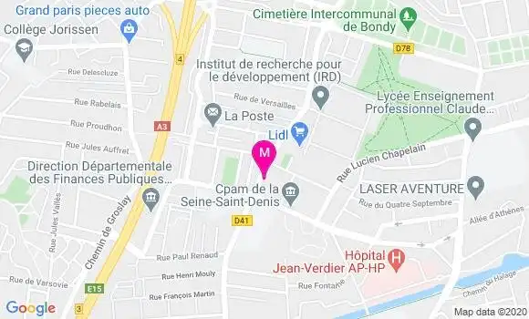 Localisation Dr Hassan Rostom