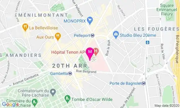 Localisation Dr Thomas Maitre