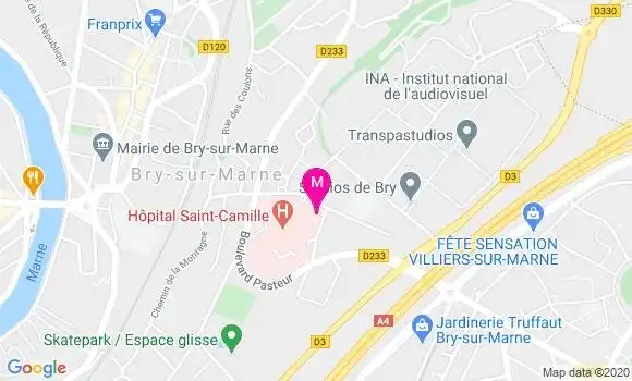 Localisation Dr Alexandre Menguy