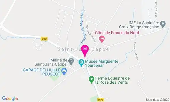 Localisation Dr Christelle Dammerey Dycke