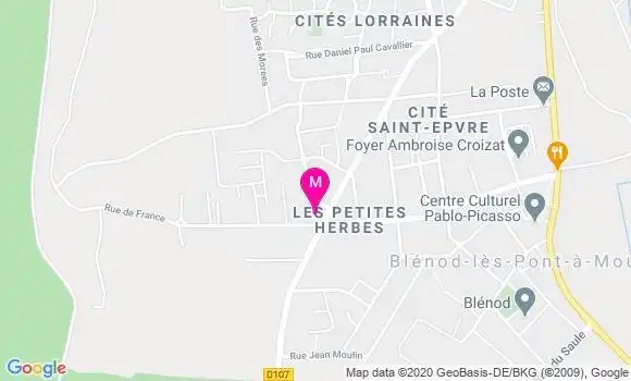 Localisation Dr Robert Georges