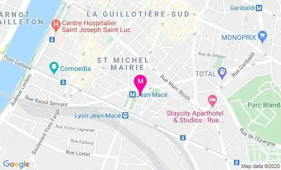 Localisation Dr Claude Gallien Baudey