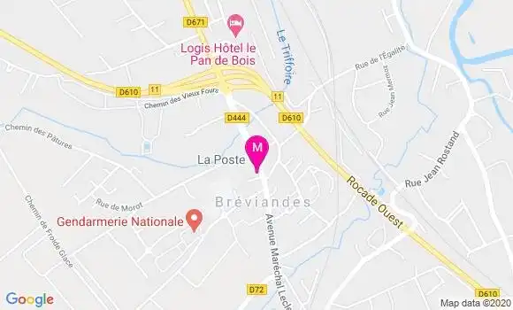 Localisation Dr Catherine Benoit