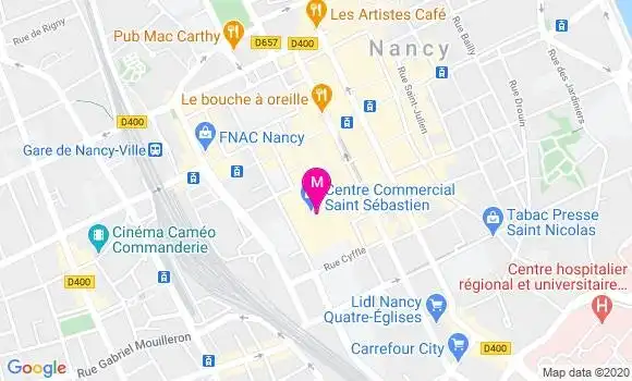 Localisation Dr Amandine Chevremont