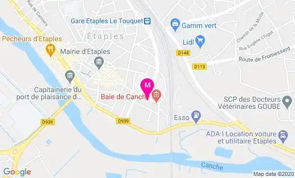 Localisation Dr Fanny Sicard
