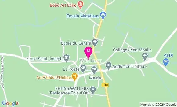 Localisation Dr Philippe Bisiau