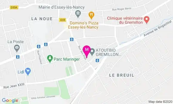 Localisation Dr Aurelie Boulanger
