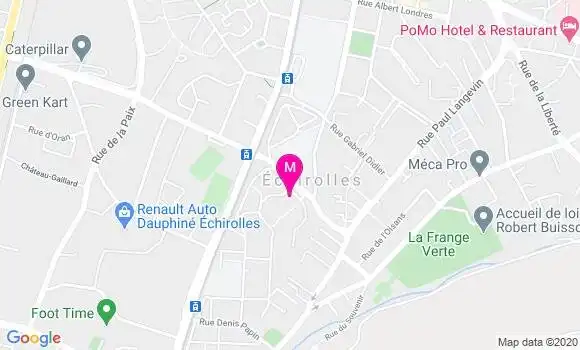 Localisation Dr Isabelle Rispail
