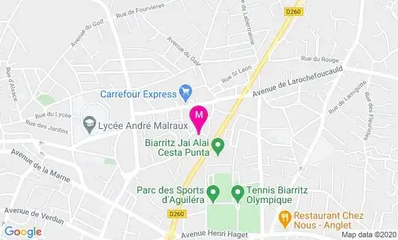 Localisation Dr Marine Lefevre