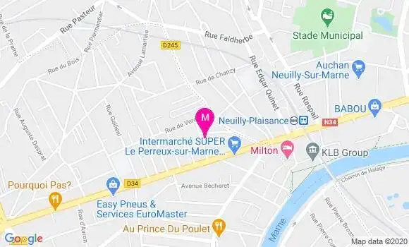 Localisation Dr Isabelle Zirnhelt Roberdeau