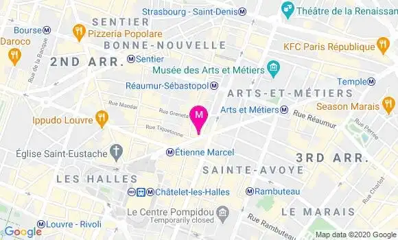 Localisation Dr Benedicte Fabre