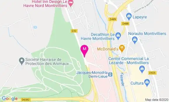 Localisation Dr Cedric Menard