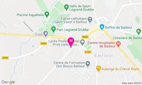 Localisation Dr Christophe Lhuillier