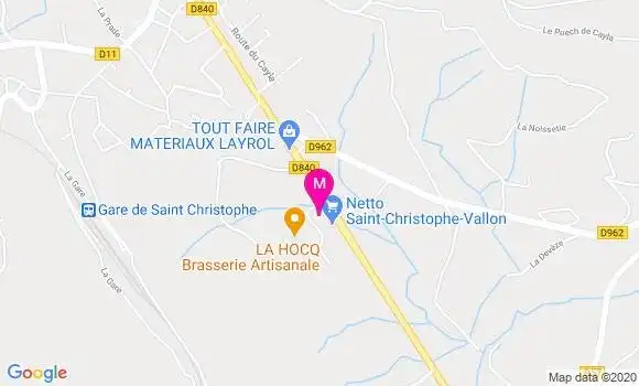 Localisation Dr Eric Cajeat
