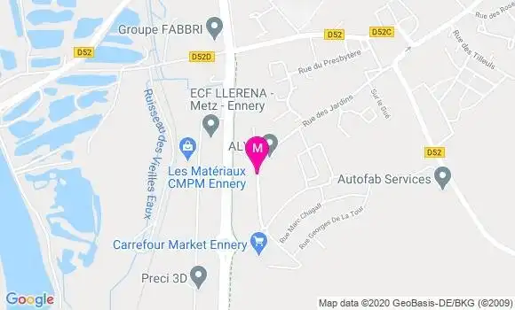 Localisation Dr Isabelle Pecqueux