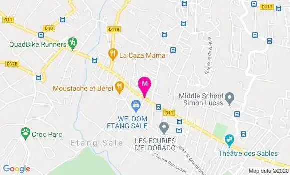 Localisation Dr Julien Sebbon