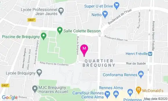 Localisation Dr Livie Chatelais