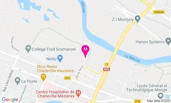 Localisation Dr Jacques Boutet