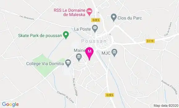 Localisation Dr Sophie Rozand