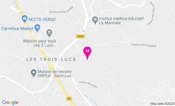 Localisation Dr Alexia Ramard