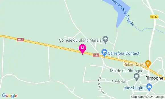 Localisation Dr Marine Dehas
