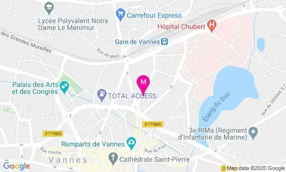 Localisation Dr Jacqueline Jeanson