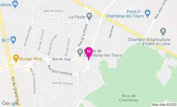 Localisation Dr Alexandra Meurisse
