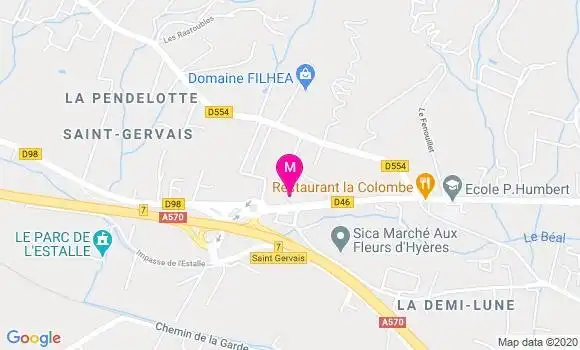 Localisation Dr Geraldine Pascal Reynaert