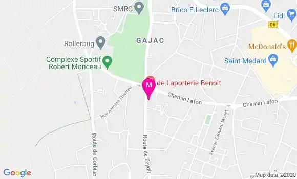 Localisation Dr Maxine Raimi