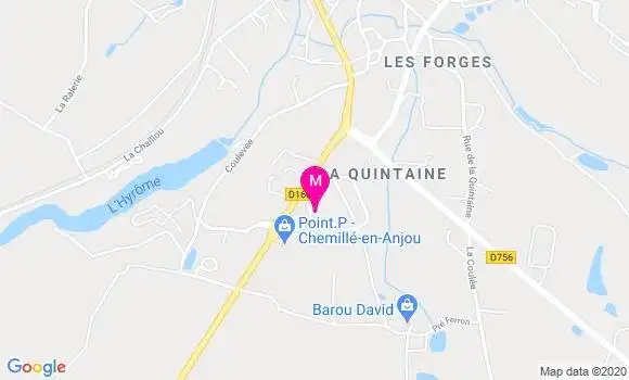 Localisation Dr Stephane Chalain
