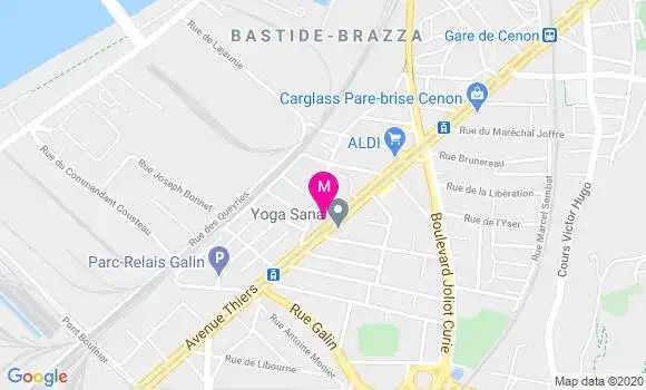 Localisation Dr Lucie Beylacq
